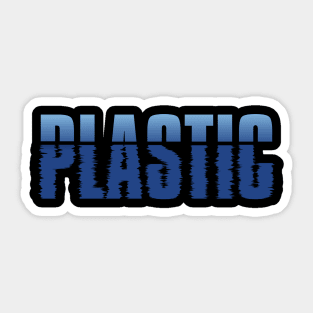 Plastic Ocean Sticker